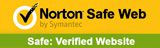 Norton Safe Web Trusted Website